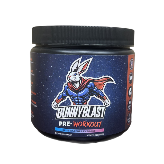 Bunnyblast Pre-Workout (Blue Raspberry Blast)