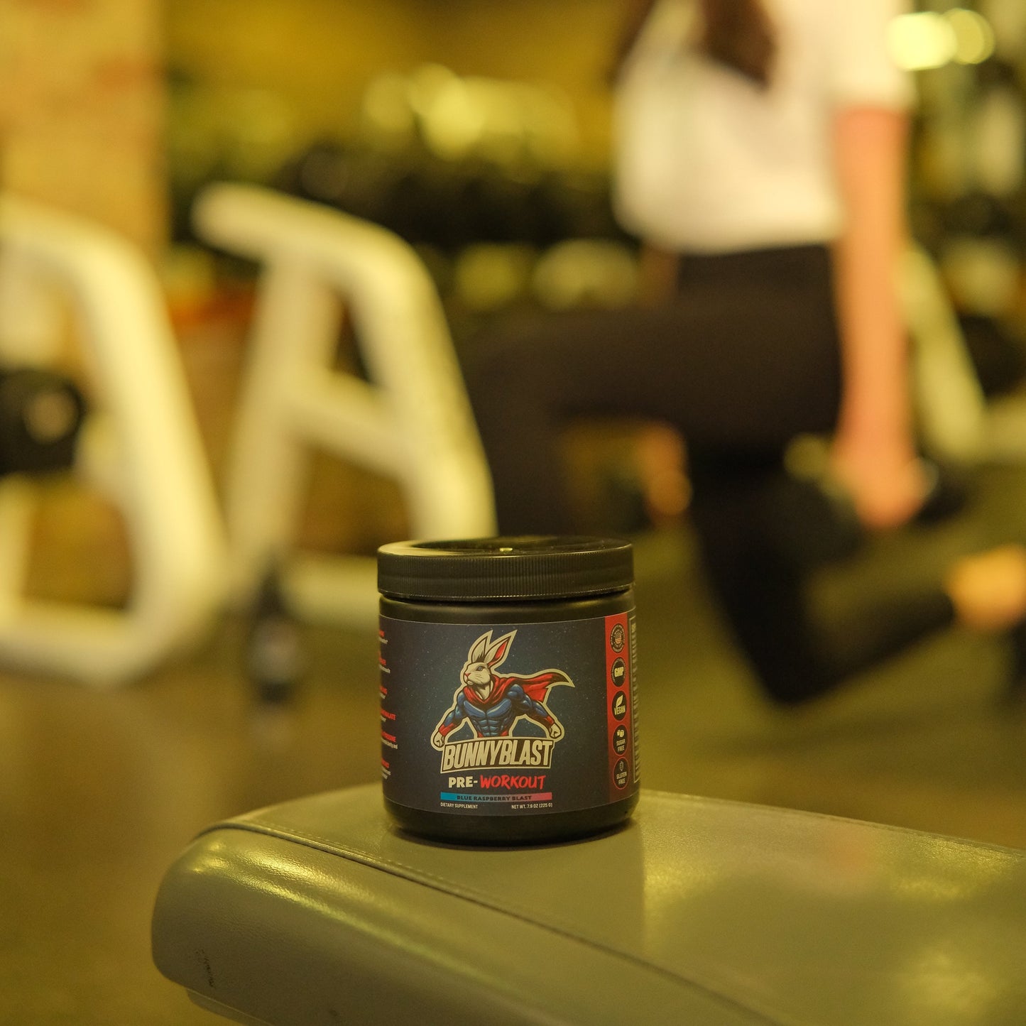 Bunnyblast Pre-Workout (Blue Raspberry Blast)