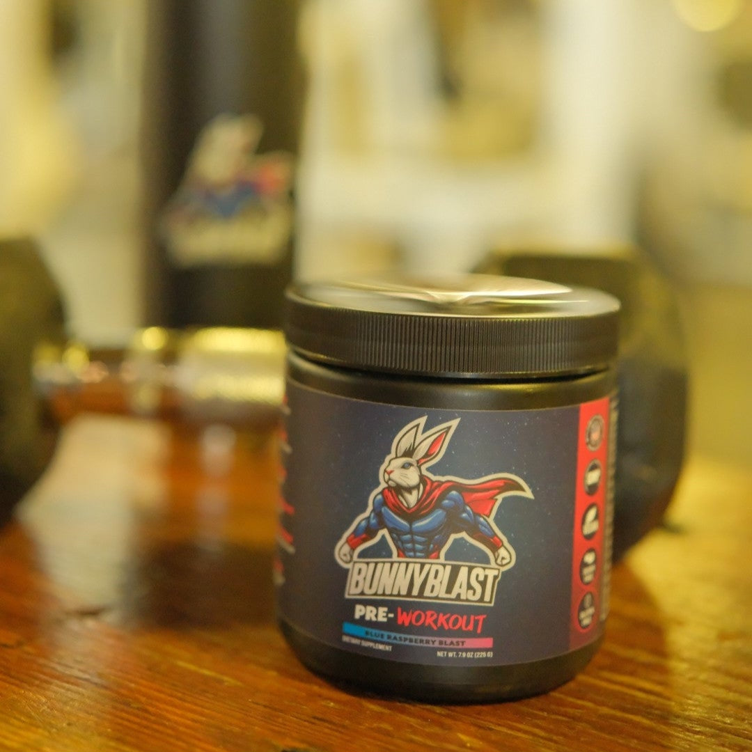 Bunnyblast Pre-Workout (Blue Raspberry Blast)